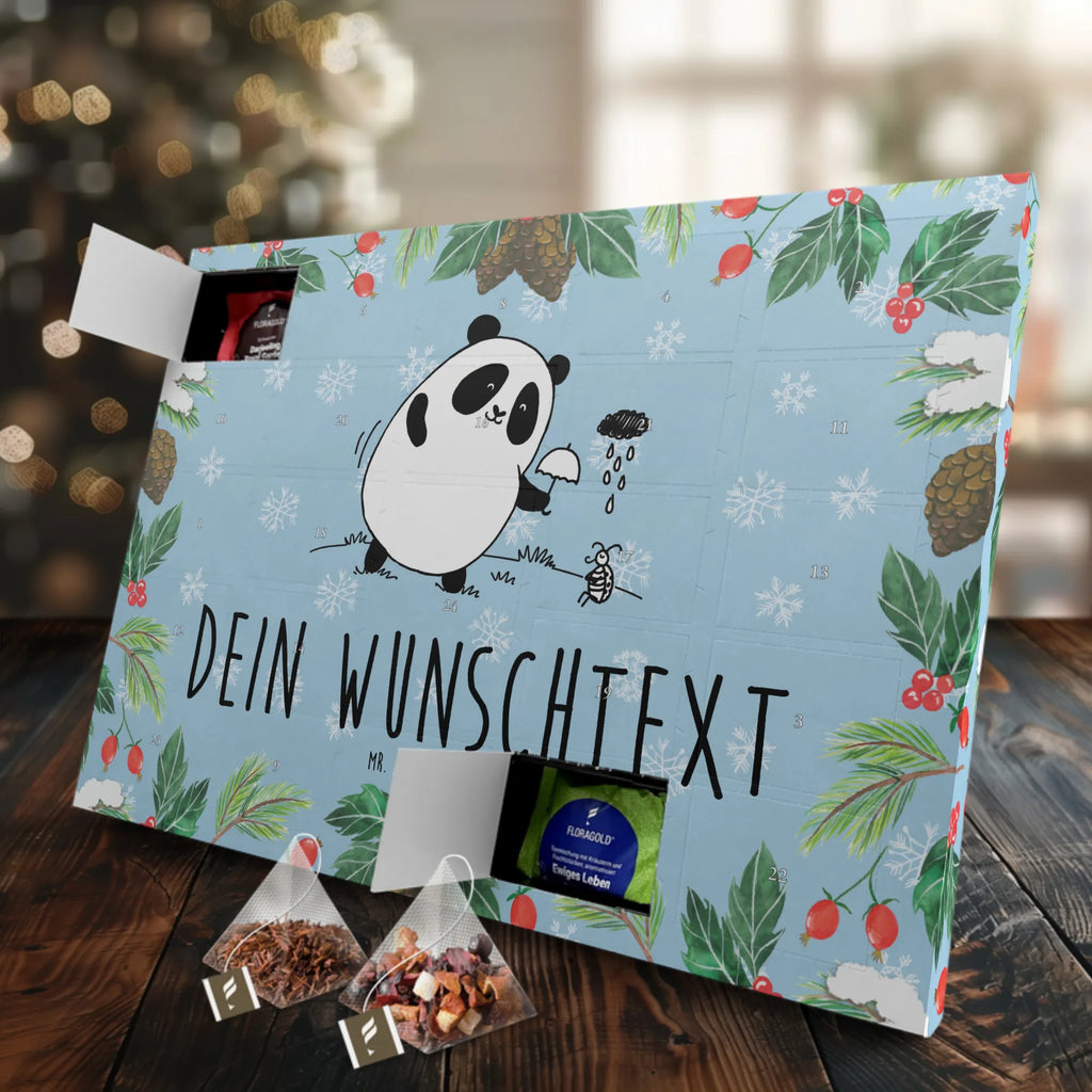  Panda togetherness Personalisierter Tee Adventskalender