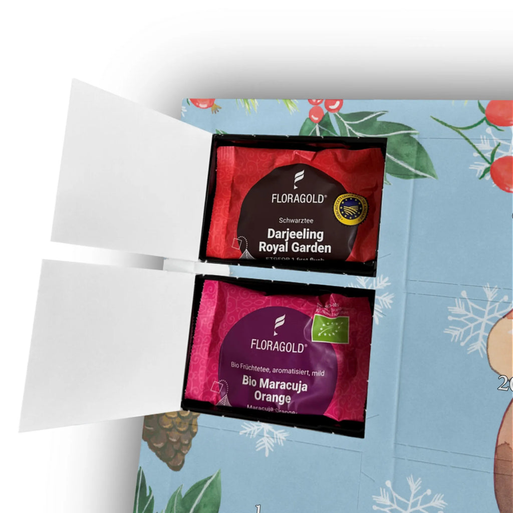 Personalisierter Tee Adventskalender Hund Basset Hound Personalisierter Tee Adventskalender, Hunderasse, Hundebesitzer, Sprüche, Tierliebhaber, Hundemotiv, Haustier, Hund, Kinderlos, Basset, Hundeliebe, Basset Hound