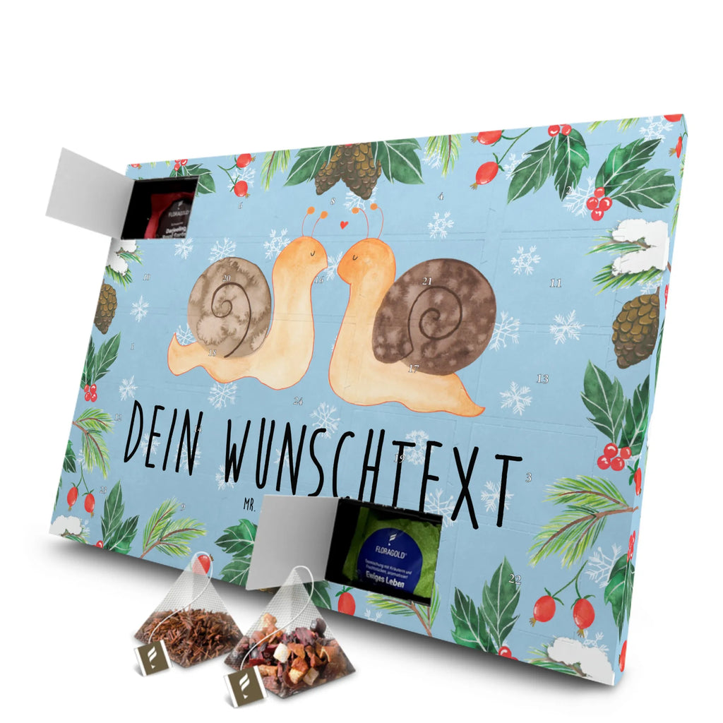 Personalisierter Tee Adventskalender Schnecken Liebe Personalisierter Tee Adventskalender, Freundin, Jahrestag, Verlobung, Liebesgeschenk, Ehefrau, Heiratsantrag, Heiraten, Hocheitstag, Freund, Ehemann, Partner, Liebe