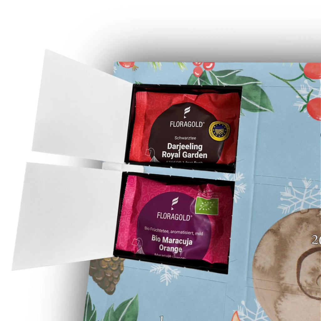 Personalisierter Tee Adventskalender Schnecken Liebe Personalisierter Tee Adventskalender, Freund, Freundin, Jahrestag, Verlobung, Liebesgeschenk, Ehefrau, Heiratsantrag, Heiraten, Hocheitstag, Ehemann, Partner, Liebe