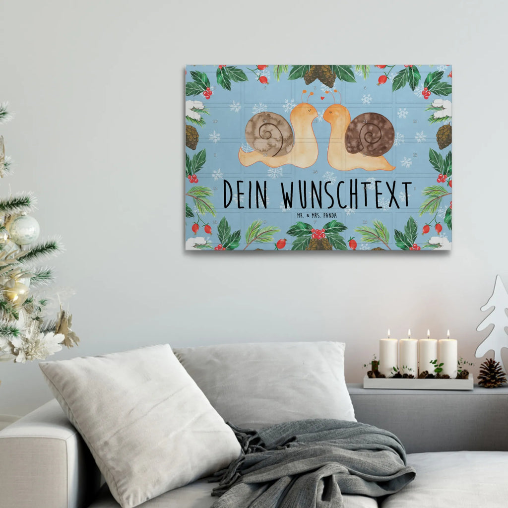 Personalisierter Tee Adventskalender Schnecken Liebe Personalisierter Tee Adventskalender, Freundin, Jahrestag, Verlobung, Liebesgeschenk, Ehefrau, Heiratsantrag, Heiraten, Hocheitstag, Freund, Ehemann, Partner, Liebe