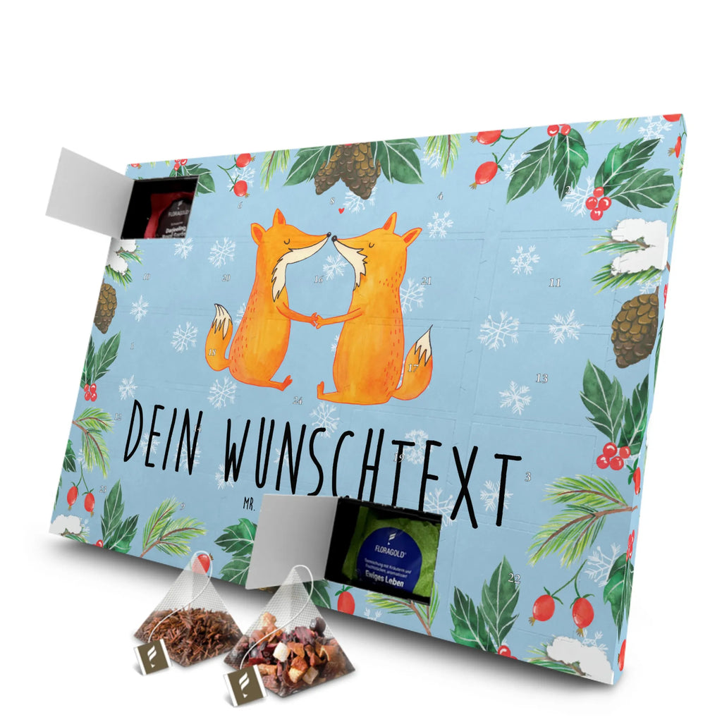 Personalisierter Tee Adventskalender Füchse Liebe Personalisierter Tee Adventskalender, Fuchs, Ehemann, Füchse, Freund, Ehe, Partner, Verlobte, Liebe, Ehefrau, Liebespaar, Fox, Paar, Freundin, Liebesbeweis