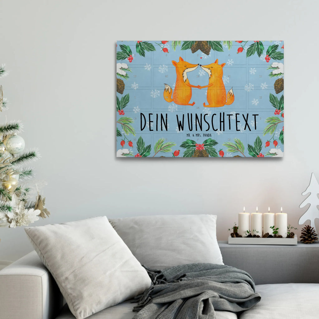 Personalisierter Tee Adventskalender Füchse Liebe Personalisierter Tee Adventskalender, Fuchs, Ehemann, Füchse, Freund, Ehe, Partner, Verlobte, Liebe, Ehefrau, Liebespaar, Fox, Paar, Freundin, Liebesbeweis