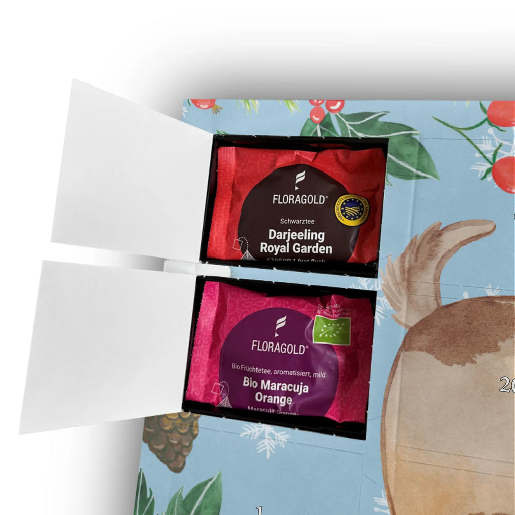 Personalisierter Tee Adventskalender Hund Marienkäfer Personalisierter Tee Adventskalender, Hunderasse, Hundebesitzer, Sprüche, Tierliebhaber, Hundemotiv, Haustier, Hund, Marienkäfer, Mischling, Hunde, Hundespruch, Mischlinghund