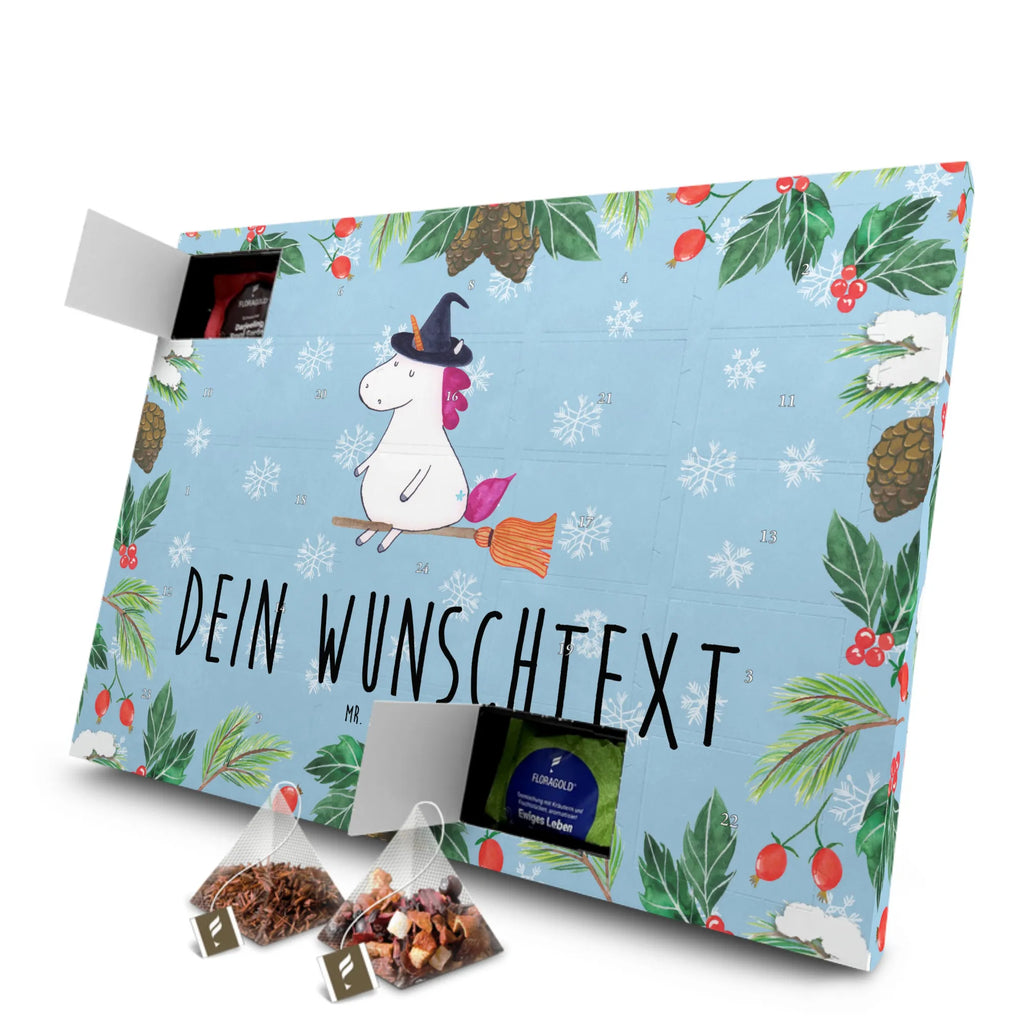 Personalisierter Tee Adventskalender Einhorn Hexe Personalisierter Tee Adventskalender, Einhorn, Einhorn Deko, Einhörner, Unicorn, Freundin, Ehefrau, Hexe, Leben, Verrückte, Frau, Engel, Teufel, Zicke