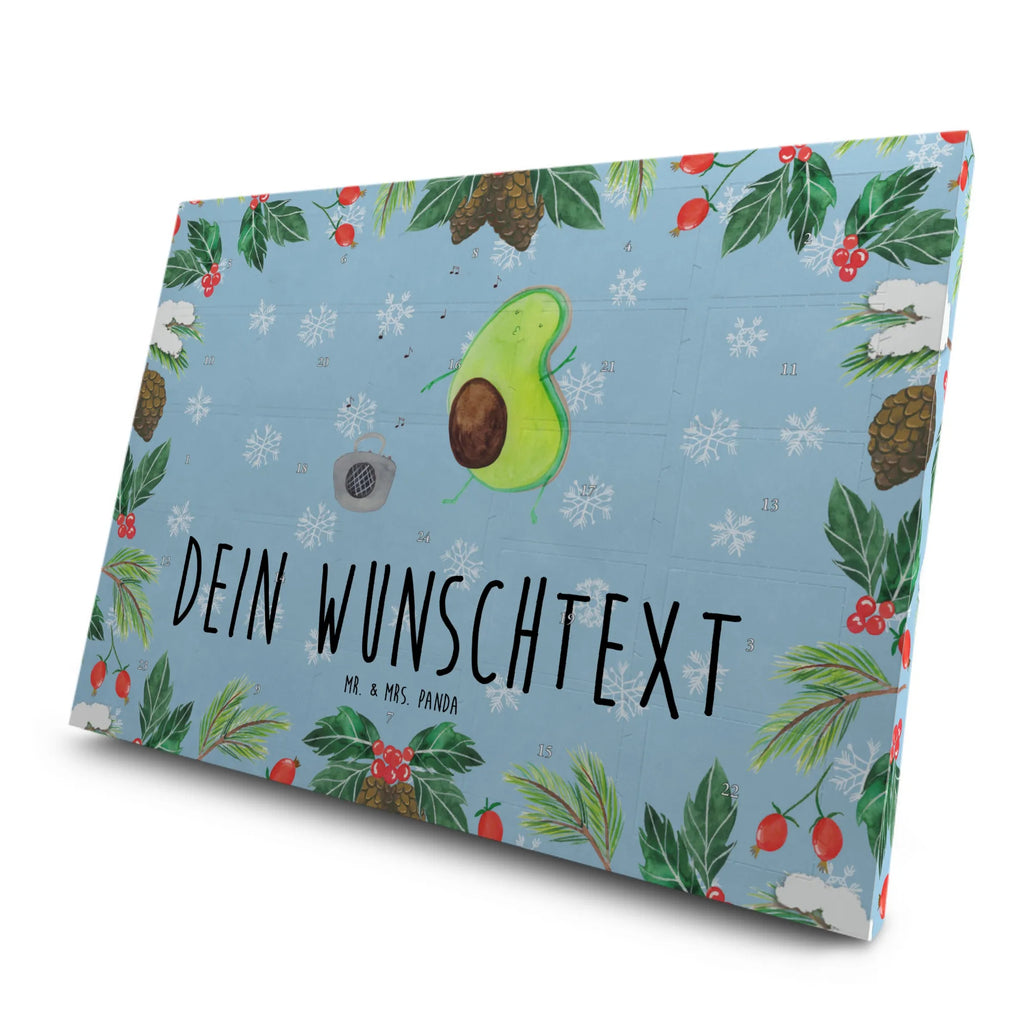 Personalisierter Tee Adventskalender Avocado Tanzen Personalisierter Tee Adventskalender, Avocado, Gesund, Veggie, Vegan