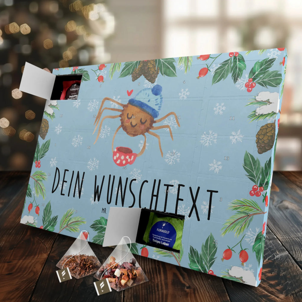 Personalisierter Tee Adventskalender Spinne Agathe Kaffee Personalisierter Tee Adventskalender, Merchandise, Spinne Agathe, Videos, Spinne, Agathe, Morgen, Kaffee, Weiser Spruch, Lebensweisheiten, Morgenmuffel