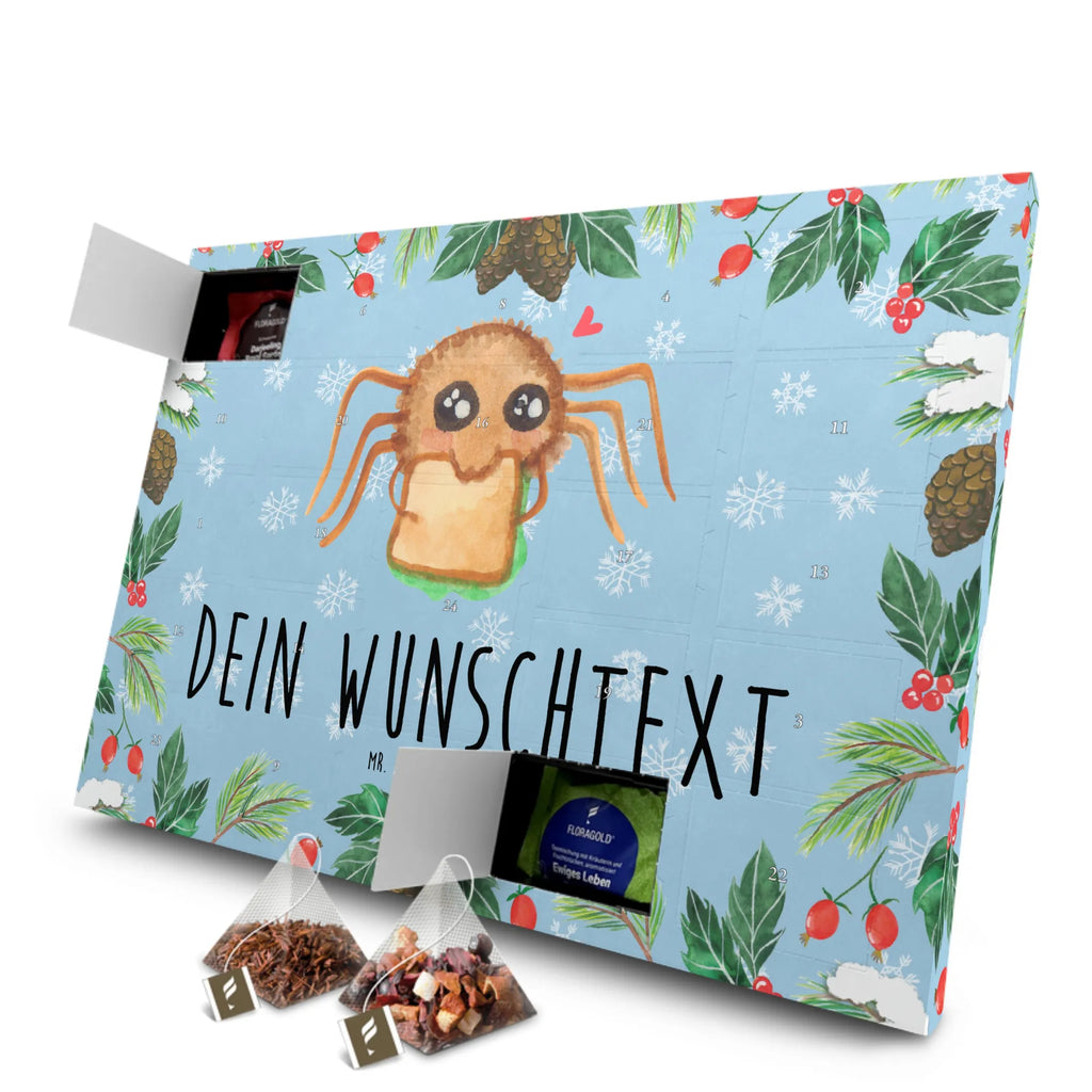 Personalisierter Tee Adventskalender Spinne Agathe Sandwich Personalisierter Tee Adventskalender, Spinne Agathe, Spinne, Merchandise, Agathe, Videos, Hungrig, Glück, Hunger, Mut, Lebensfreude, Alles Wird gut, Verfressen