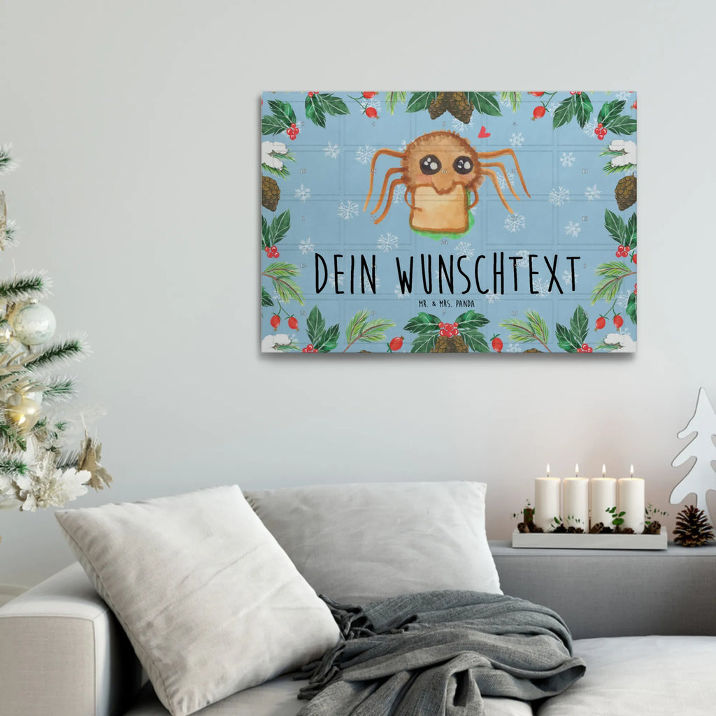 Personalisierter Tee Adventskalender Spinne Agathe Sandwich Personalisierter Tee Adventskalender, Spinne Agathe, Spinne, Merchandise, Agathe, Videos, Hungrig, Glück, Hunger, Mut, Lebensfreude, Alles Wird gut, Verfressen