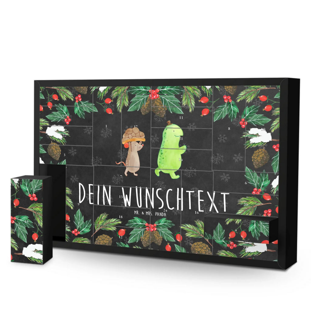 Personalisierter Befüllbarer Adventskalender Schildkröte Maus Adventskalender Zum Selbst Befüllen, Befüllbarer Adventskalender, Schildkröte, Beste Freunde, Beste Freundinnen, Freundinnen, Freunde, Maus