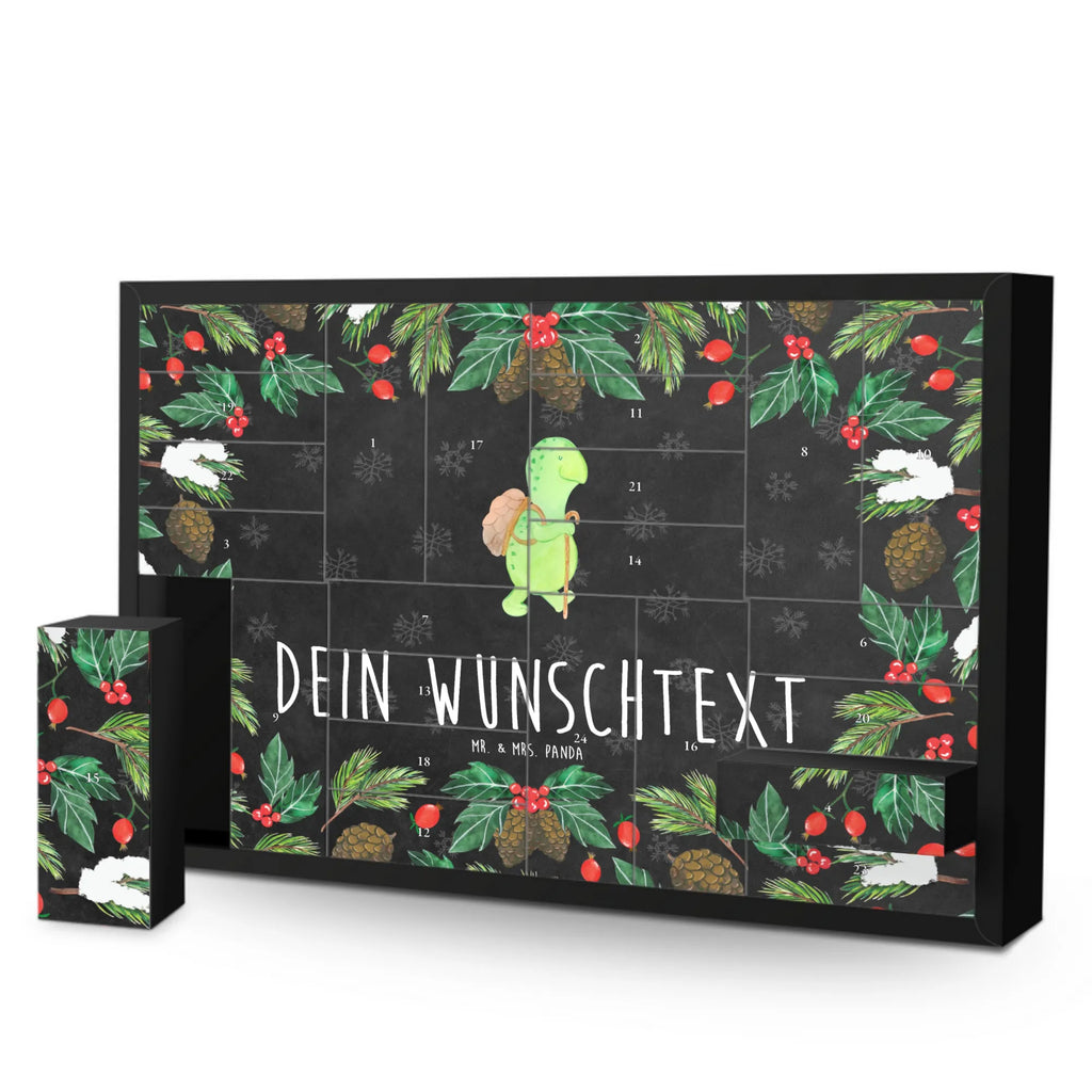 Personalisierter Befüllbarer Adventskalender Schildkröte Wanderer Befüllbarer Adventskalender, Adventskalender Zum Selbst Befüllen, Schildkröte, Neuanfang, Motivationsspruch, Motivation, Motivationssprüche, Schildkröten