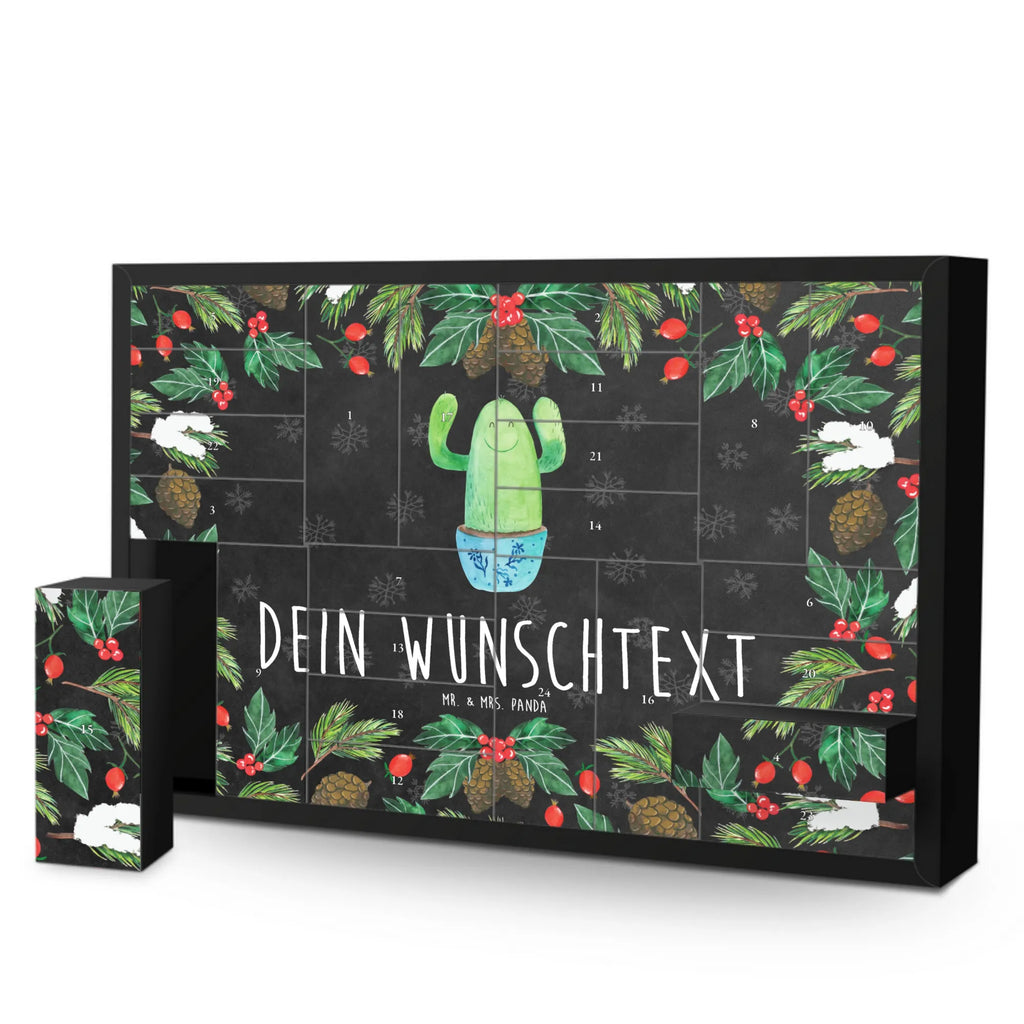 Personalisierter Befüllbarer Adventskalender Kaktus Happy Befüllbarer Adventskalender, Adventskalender Zum Selbst Befüllen, Kaktus, Kakteen, Spruch, Neustart, Familie, Lustig, Büro, Mutter, Motivation, Büroalltag, Kollegin, Kindersicherung, Freundin, Ausbildung, Kollege