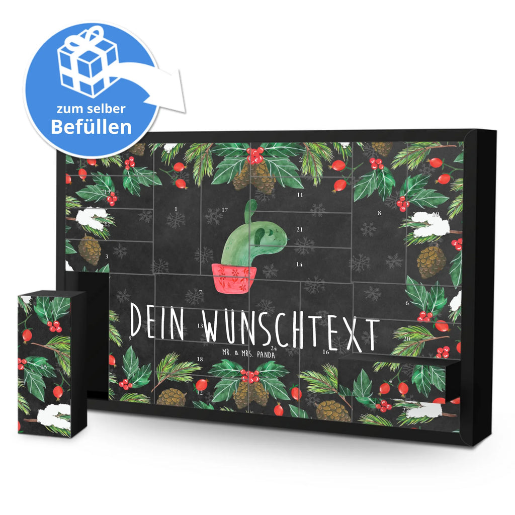 Personalisierter Befüllbarer Adventskalender Kaktus Mama Befüllbarer Adventskalender, Adventskalender Zum Selbst Befüllen, Kakteen, Kaktus, Kaktusliebe, Ärger, Büroalltag, Quote, Motivation, Schule, Büro