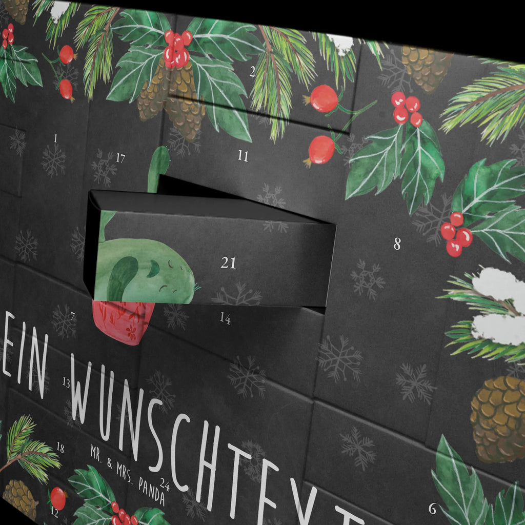 Personalisierter Befüllbarer Adventskalender Kaktus Mama Befüllbarer Adventskalender, Adventskalender Zum Selbst Befüllen, Kakteen, Kaktus, Kaktusliebe, Ärger, Büroalltag, Quote, Motivation, Schule, Büro