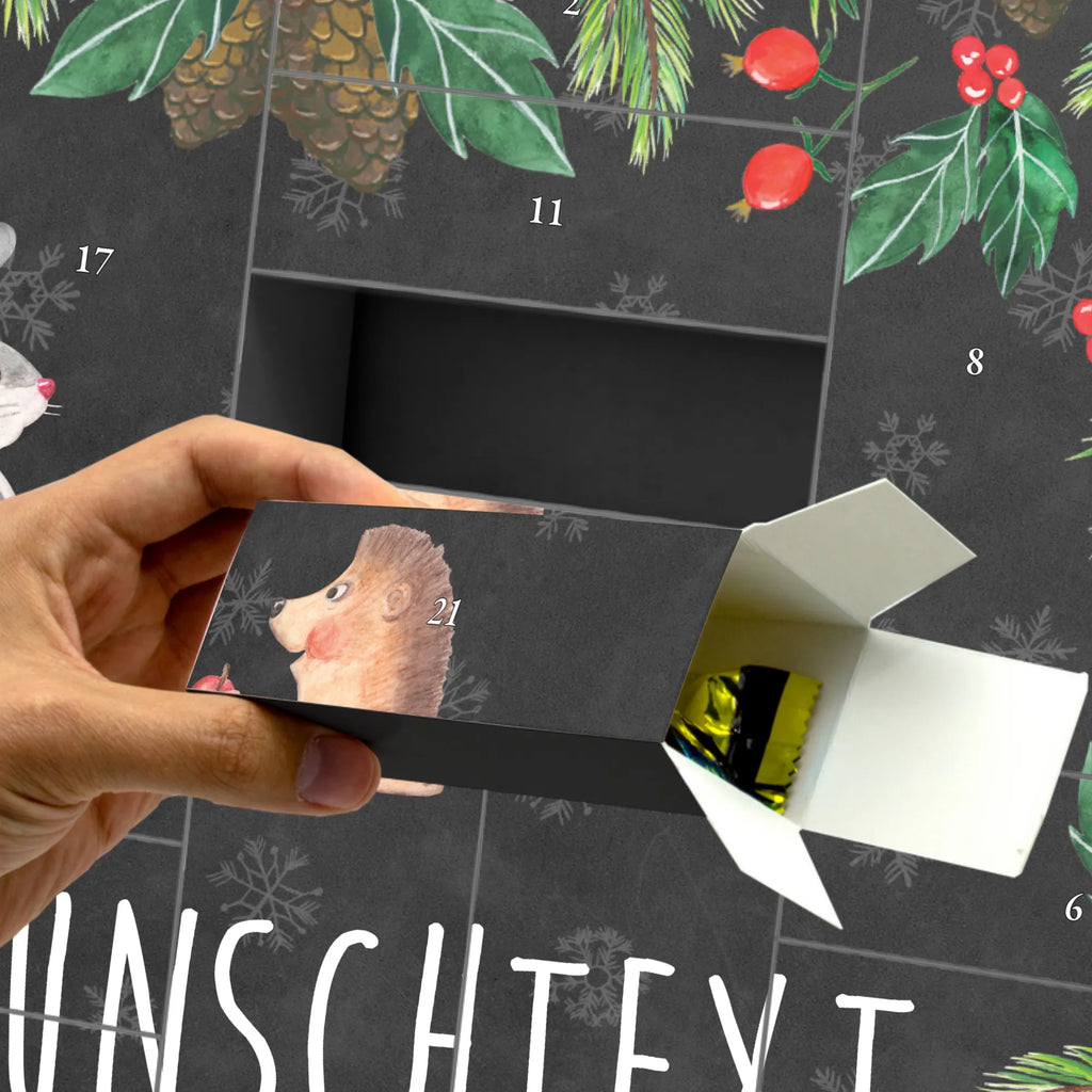 Personalisierter Befüllbarer Adventskalender Hase Igel Befüllbarer Adventskalender, Adventskalender Zum Selbst Befüllen, Tiermotive, Tiere, Gute Laune, Lustige Sprüche, Hase, Trösten, Igel und Hase, Igel, Trennungsschmerz, Spruch Romantisch, Liebe Spruch, Herzschmerz, Liebeskummer Geschenk
