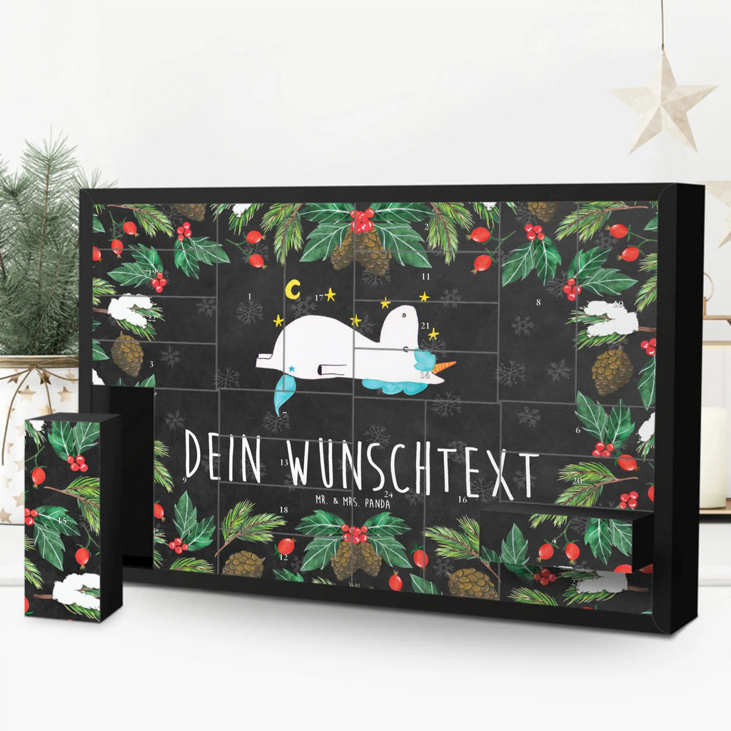 Personalisierter Befüllbarer Adventskalender Einhorn Sternenhimmel Befüllbarer Adventskalender, Adventskalender Zum Selbst Befüllen, Unicorn, Einhorn, Einhörner, Einhorn Deko, Dachschaden, Sternenhimmel, Sterne, Verrückt