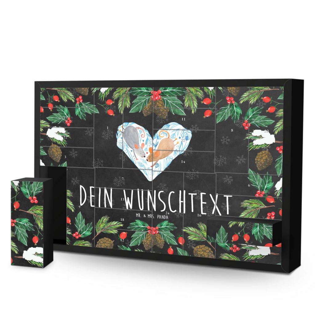 Personalisierter Befüllbarer Adventskalender Mäuse Herz Befüllbarer Adventskalender, Adventskalender Zum Selbst Befüllen, Freundin, Jahrestag, Verlobung, Liebesgeschenk, Ehefrau, Heiratsantrag, Heiraten, Hocheitstag, Freund, Ehemann, Partner, Liebe, Maus, Geschenk für Zwei, Liebesbotschaft, Gemeinsamkeit, Mäuse, Lieblingsmensch, Love, Hochzeit, Liebesbeweis