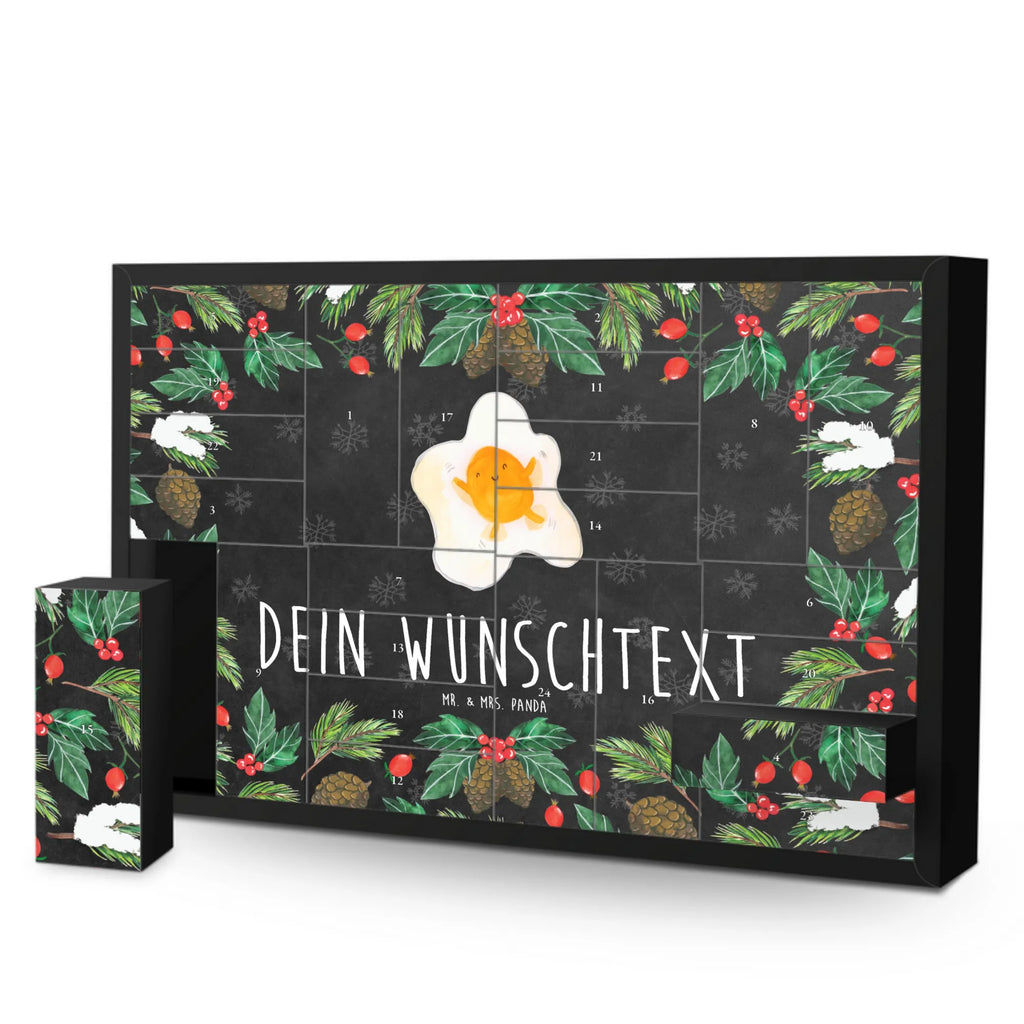 Personalisierter Befüllbarer Adventskalender Spiegelei Ei Befüllbarer Adventskalender, Adventskalender Zum Selbst Befüllen, Tiere, Tiermotive, Gute Laune, Lustige Sprüche, Liebe, Spiegelei, Glücklich, Ei, Tag, Schön