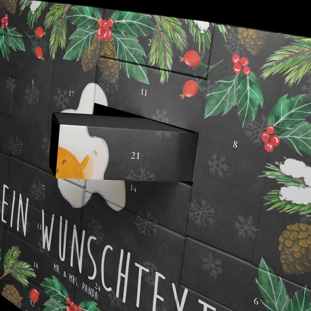 Personalisierter Befüllbarer Adventskalender Spiegelei Ei Befüllbarer Adventskalender, Adventskalender Zum Selbst Befüllen, Tiere, Tiermotive, Gute Laune, Lustige Sprüche, Liebe, Spiegelei, Glücklich, Ei, Tag, Schön