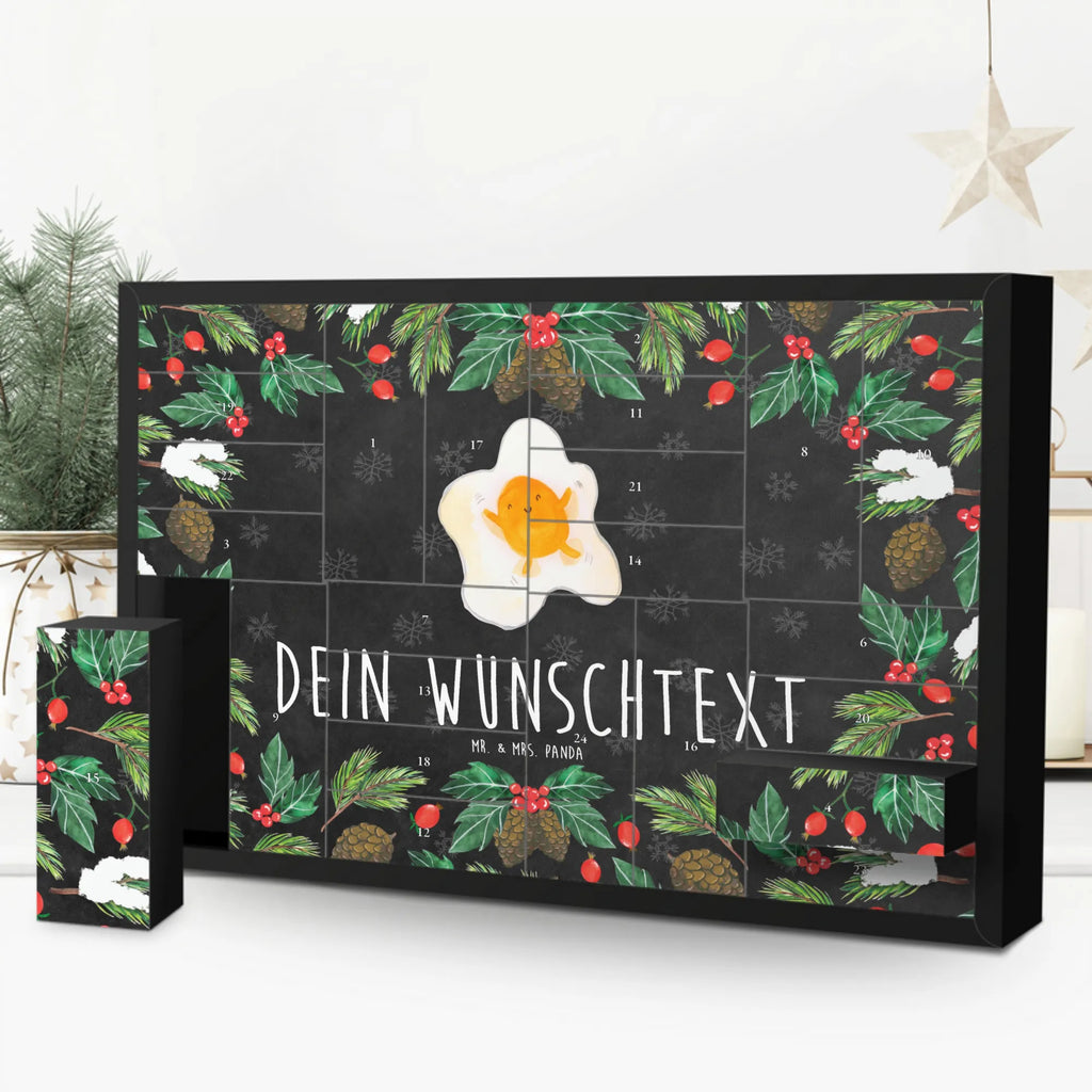Personalisierter Befüllbarer Adventskalender Spiegelei Ei Befüllbarer Adventskalender, Adventskalender Zum Selbst Befüllen, Tiere, Tiermotive, Gute Laune, Lustige Sprüche, Liebe, Spiegelei, Glücklich, Ei, Tag, Schön