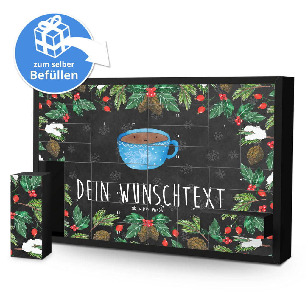 Personalisierter Befüllbarer Adventskalender Kaffee Tasse Adventskalender Zum Selbst Befüllen, Befüllbarer Adventskalender, Tiermotive, Tiere, Gute Laune, Lustige Sprüche, Geschmack, Kaffee, Genuss, Glücklich, Liebe, Tasse