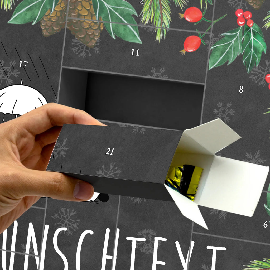 Personalisierter Befüllbarer Adventskalender Panda Freundschaft Befüllbarer Adventskalender, Adventskalender Zum Selbst Befüllen