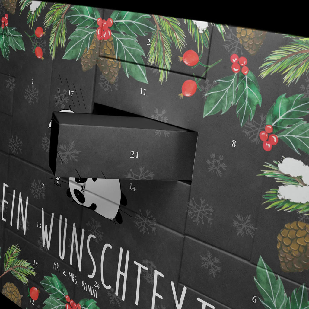 Personalisierter Befüllbarer Adventskalender Panda Freundschaft Befüllbarer Adventskalender, Adventskalender Zum Selbst Befüllen