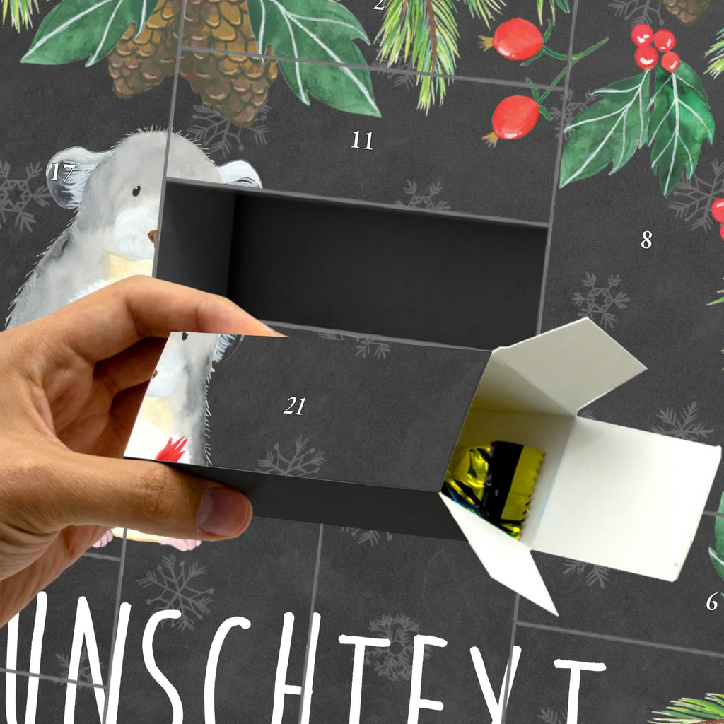  chinchilla flower card, gift ideas, gifts, animal lover, special gifts, cute animal motives, hand drawn, small animals, good mood, cute, funny sayings, heartache, grief, being sad, office life