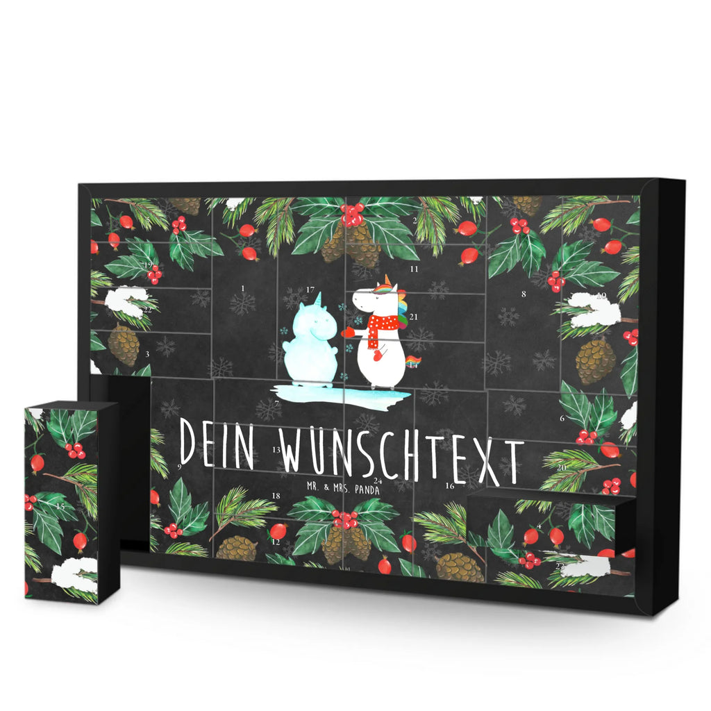 Personalisierter Befüllbarer Adventskalender Einhorn Schneemann Adventskalender Zum Selbst Befüllen, Befüllbarer Adventskalender, Einhorn, Einhorn Deko, Einhörner, Unicorn, Schneemann, X-Mas, Schnee, Mütze, Kuchen, Handschuhe, Winter, Weihnachten, kalt