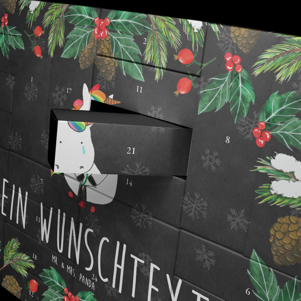 Personalisierter Befüllbarer Adventskalender Einhorn Traurig Befüllbarer Adventskalender, Adventskalender Zum Selbst Befüllen, Einhorn, Einhorn Deko, Einhörner, Unicorn, Trauer, Grußkarte, Glitzer, Liebe, Blume, Freunde, Trösten. Freundschaft