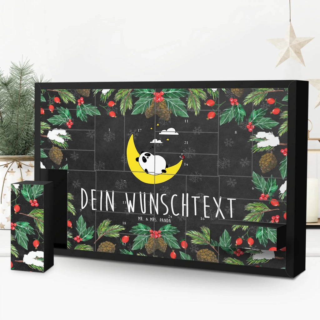 Personalisierter Befüllbarer Adventskalender Panda Easy Adventskalender Zum Selbst Befüllen, Befüllbarer Adventskalender