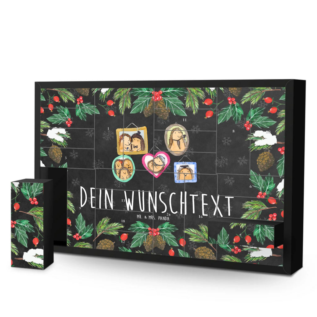 Personalisierter Befüllbarer Adventskalender Igel Familie Befüllbarer Adventskalender, Adventskalender Zum Selbst Befüllen, Vatertag, Familie, Mama, Opa, Oma, Bruder, Schwester, Papa, Muttertag, Liebe, Glück, Igel, Bilder, Zusammenhalt
