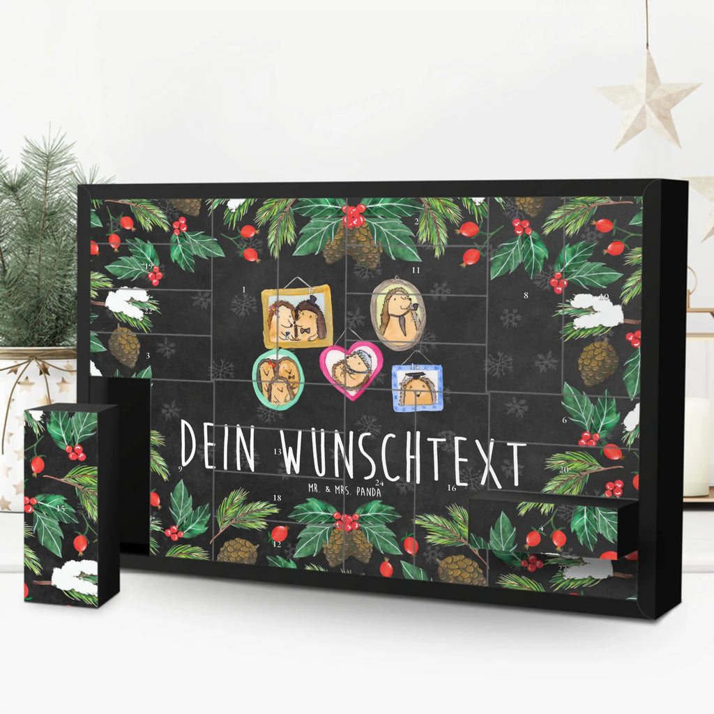 Personalisierter Befüllbarer Adventskalender Igel Familie Befüllbarer Adventskalender, Adventskalender Zum Selbst Befüllen, Vatertag, Familie, Mama, Opa, Oma, Bruder, Schwester, Papa, Muttertag, Liebe, Glück, Igel, Bilder, Zusammenhalt