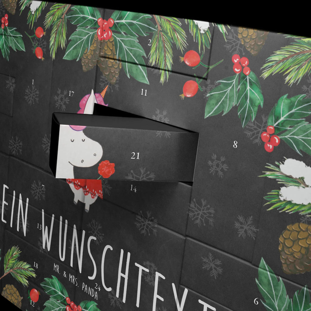 Personalisierter Befüllbarer Adventskalender Einhorn Dame Adventskalender Zum Selbst Befüllen, Befüllbarer Adventskalender, Einhorn, Einhorn Deko, Einhörner, Unicorn, Feine Dame, Freundin, Frau, Bachelor, Abfuhr, Lady, Trennung, Bachelorette, Schluss machen, Dame