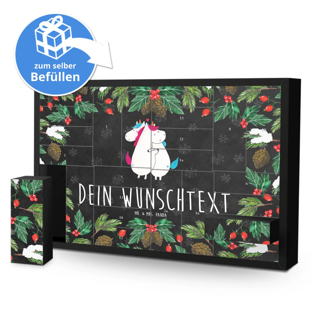 Personalisierter Befüllbarer Adventskalender Einhorn Mitteilung Befüllbarer Adventskalender, Adventskalender Zum Selbst Befüllen, Einhorn, Einhorn Deko, Einhörner, Unicorn, Witzig, Valentinstag, Ehe, Lustig, Partner, Liebe, Spruch, Valentine, Geschenk