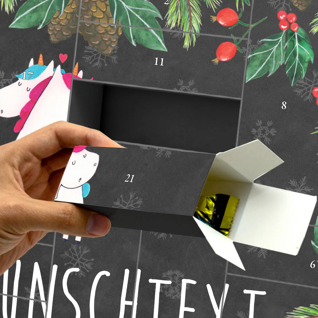 Personalisierter Befüllbarer Adventskalender Einhorn Mitteilung Befüllbarer Adventskalender, Adventskalender Zum Selbst Befüllen, Einhorn, Einhorn Deko, Einhörner, Unicorn, Witzig, Valentinstag, Ehe, Lustig, Partner, Liebe, Spruch, Valentine, Geschenk