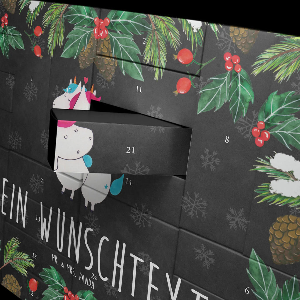 Personalisierter Befüllbarer Adventskalender Einhorn Mitteilung Befüllbarer Adventskalender, Adventskalender Zum Selbst Befüllen, Einhorn, Einhorn Deko, Einhörner, Unicorn, Witzig, Valentinstag, Ehe, Lustig, Partner, Liebe, Spruch, Valentine, Geschenk