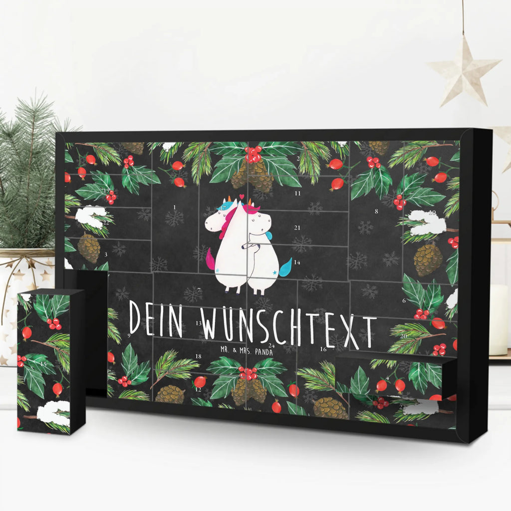 Personalisierter Befüllbarer Adventskalender Einhorn Mitteilung Befüllbarer Adventskalender, Adventskalender Zum Selbst Befüllen, Einhorn, Einhorn Deko, Einhörner, Unicorn, Witzig, Valentinstag, Ehe, Lustig, Partner, Liebe, Spruch, Valentine, Geschenk