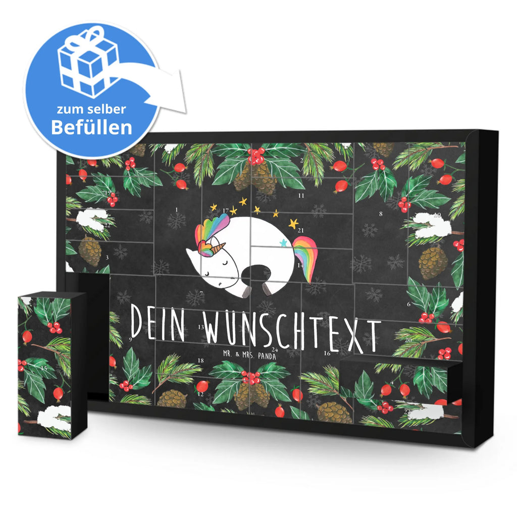 Personalisierter Befüllbarer Adventskalender Einhorn Nacht Adventskalender Zum Selbst Befüllen, Befüllbarer Adventskalender, Unicorn, Einhorn, Einhörner, Einhorn Deko, Traum, Freundin, Menschen, Realität, Ruhe, Geschenk, Träume