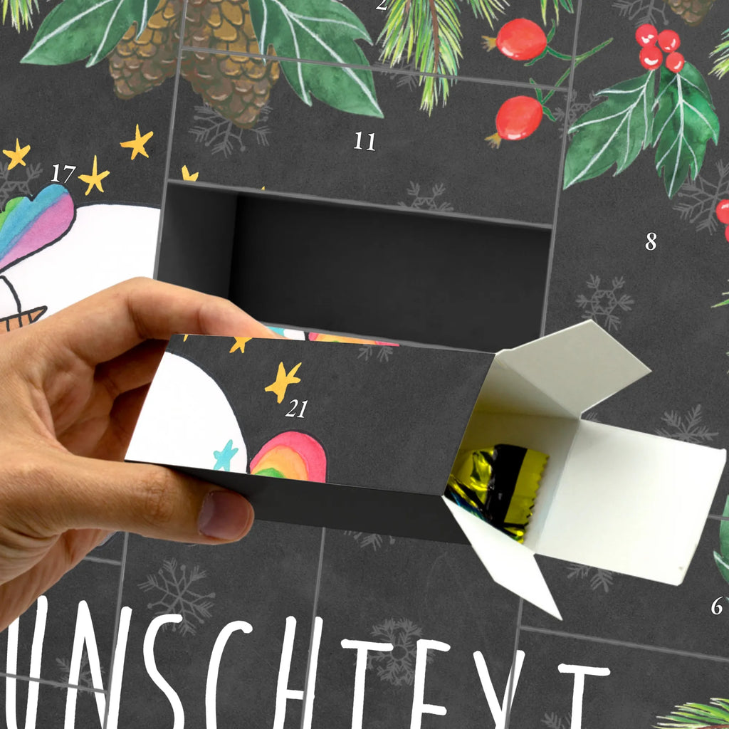 Personalisierter Befüllbarer Adventskalender Einhorn Nacht Adventskalender Zum Selbst Befüllen, Befüllbarer Adventskalender, Unicorn, Einhorn, Einhörner, Einhorn Deko, Traum, Freundin, Menschen, Realität, Ruhe, Geschenk, Träume