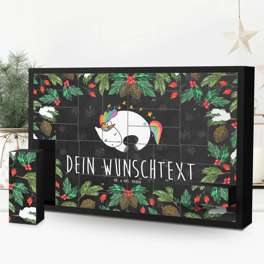 Personalisierter Befüllbarer Adventskalender Einhorn Nacht Adventskalender Zum Selbst Befüllen, Befüllbarer Adventskalender, Unicorn, Einhorn, Einhörner, Einhorn Deko, Traum, Freundin, Menschen, Realität, Ruhe, Geschenk, Träume
