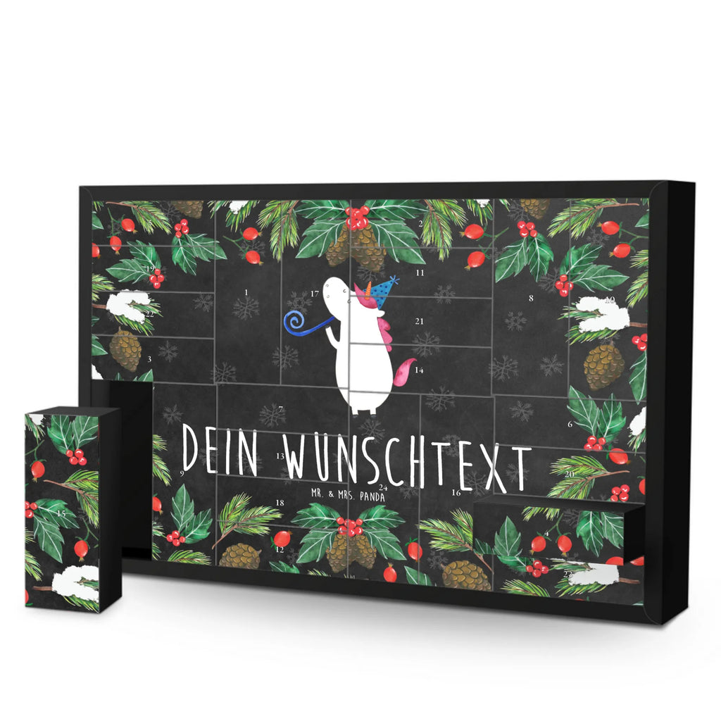 Personalisierter Befüllbarer Adventskalender Einhorn Party Adventskalender Zum Selbst Befüllen, Befüllbarer Adventskalender, Unicorn, Einhorn, Einhörner, Einhorn Deko, Geburtstag, Alkohol, Glitzer, Feier, Disco, Fest, Club, Konfetti, Party