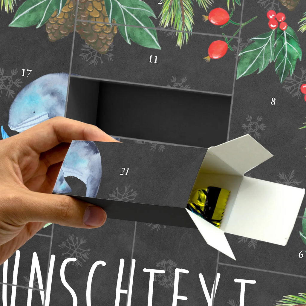 Personalisierter Befüllbarer Adventskalender Walfisch Thunfisch Adventskalender Zum Selbst Befüllen, Befüllbarer Adventskalender, Tiere, Tiermotive, Gute Laune, Lustige Sprüche, Tunfisch, Spruch Lustig, Flachwitz Geschenk, Wortwitz Lustig, Flachwitz, Spruch Des Tages, Witz, Wahl, Wal