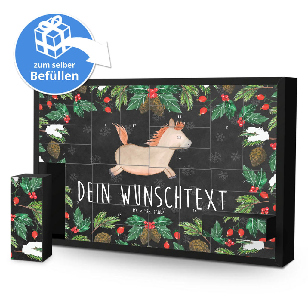 Personalisierter Befüllbarer Adventskalender Pferd Springen Adventskalender Zum Selbst Befüllen, Befüllbarer Adventskalender, Landwirt, Landwirtin, Hoftiere, Bauernhof, Ausreiten, Reiten, Pferd, Pferdestall, Stall, Pferdebesitzer, Pony, Pferde