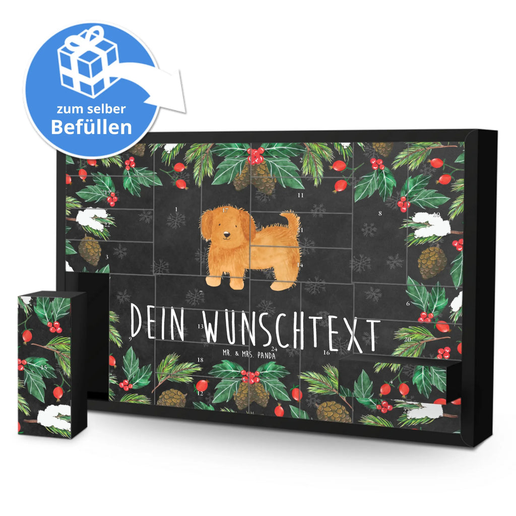 Personalisierter Befüllbarer Adventskalender Hund Flauschig Befüllbarer Adventskalender, Adventskalender Zum Selbst Befüllen, Hunderasse, Hundebesitzer, Sprüche, Tierliebhaber, Hundemotiv, Haustier, Hund, Hundeliebe, Hunde, Hundemama, Frauchen