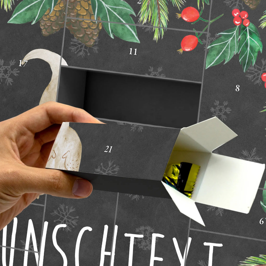 Personalisierter Befüllbarer Adventskalender Otter Kopfüber Befüllbarer Adventskalender, Adventskalender Zum Selbst Befüllen, Seeotter, Otter, Fischotter, Otter Seeotter See Otter