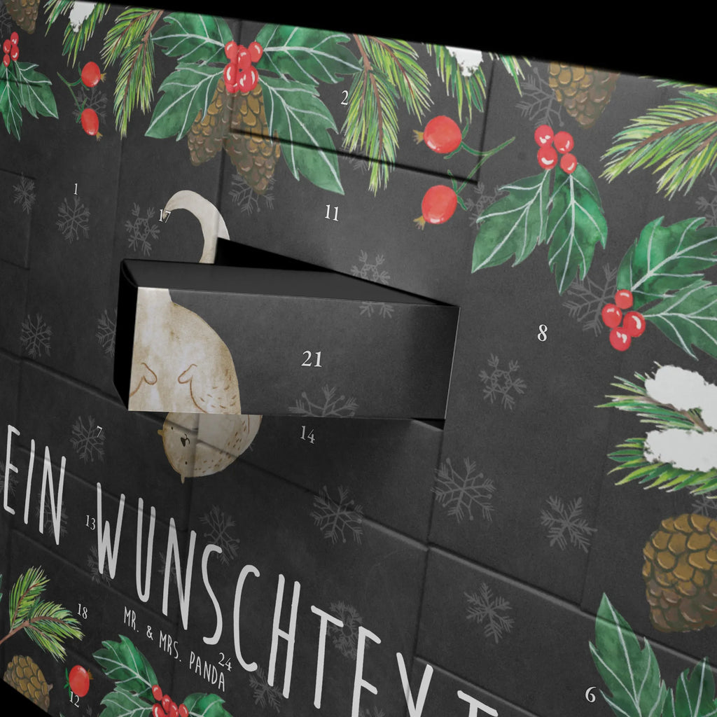 Personalisierter Befüllbarer Adventskalender Otter Kopfüber Befüllbarer Adventskalender, Adventskalender Zum Selbst Befüllen, Seeotter, Otter, Fischotter, Otter Seeotter See Otter