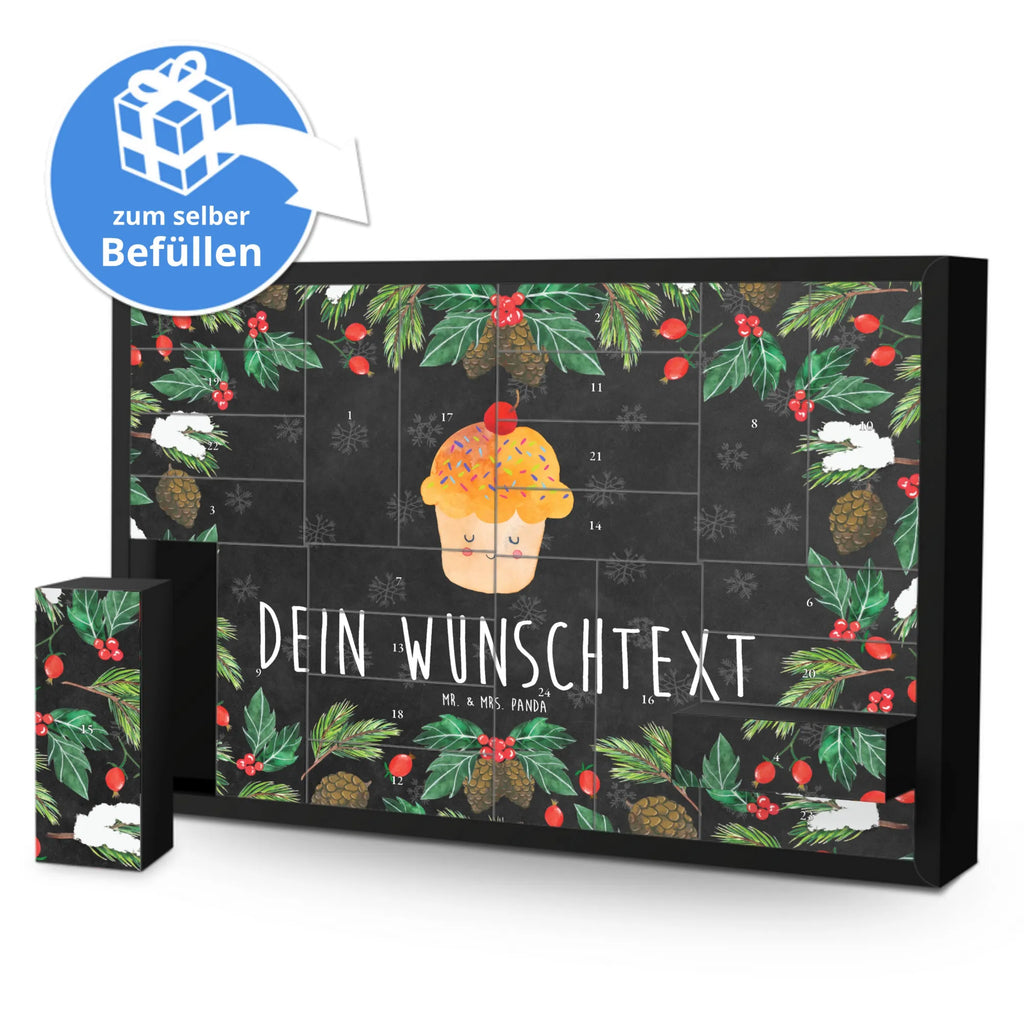 Personalisierter Befüllbarer Adventskalender Cupcake Adventskalender Zum Selbst Befüllen, Befüllbarer Adventskalender, Tiere, Tiermotive, Gute Laune, Lustige Sprüche, Wunder, Cupcakes, Muffin, Küche Deko, Backen Geschenk, Motivation Sprüche, Küche Spruch, Geschenk Koch