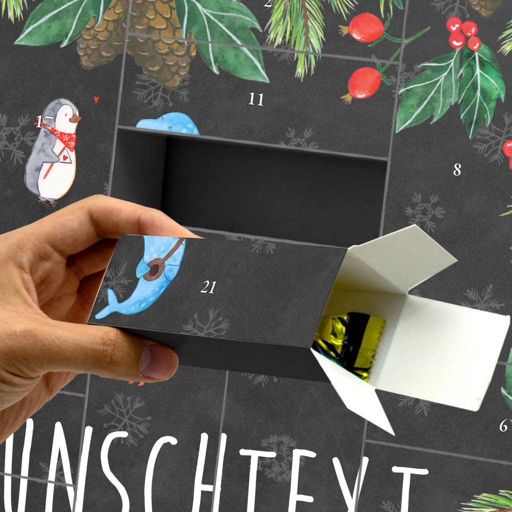 Personalisierter Befüllbarer Adventskalender Big Band Adventskalender Zum Selbst Befüllen, Befüllbarer Adventskalender, Tiermotive, Tiere, Gute Laune, Lustige Sprüche, Gitarre, Elefant, Triangel, Maus, Delfin, Musikanten, Band, Hund, Pinguin, Musik