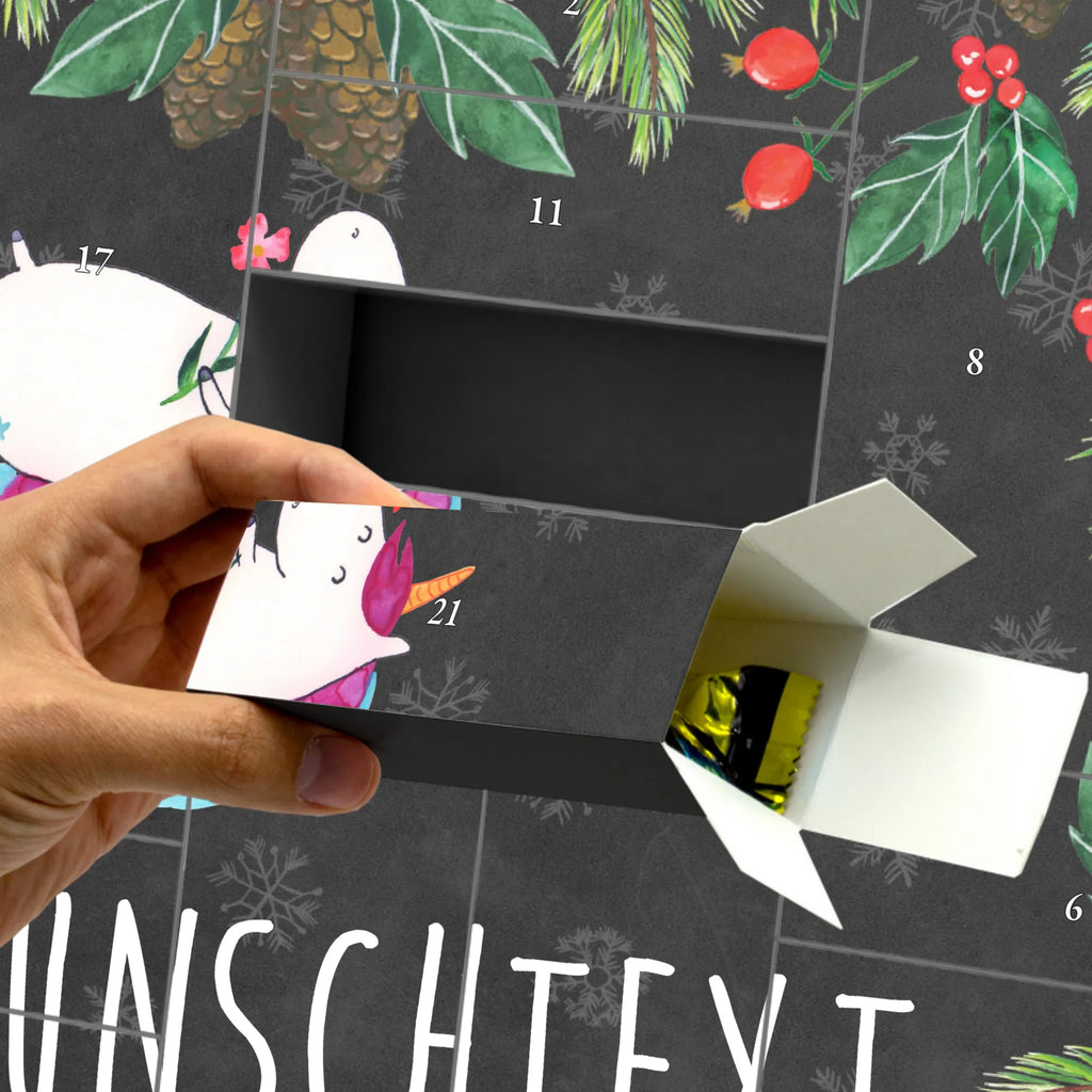 Personalisierter Befüllbarer Adventskalender Einhorn Verliebt Adventskalender Zum Selbst Befüllen, Befüllbarer Adventskalender, Unicorn, Einhorn, Einhörner, Einhorn Deko, Verliebt, Freundin, Liebesbeweis, Liebe, Wolke